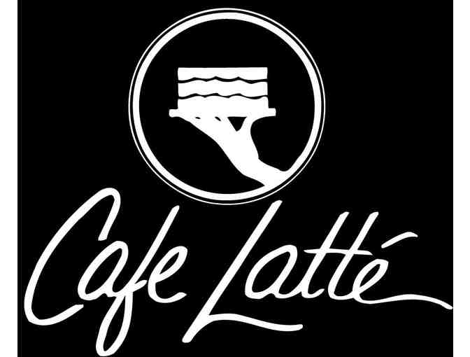$25 Cafe Latte Gift Certificate