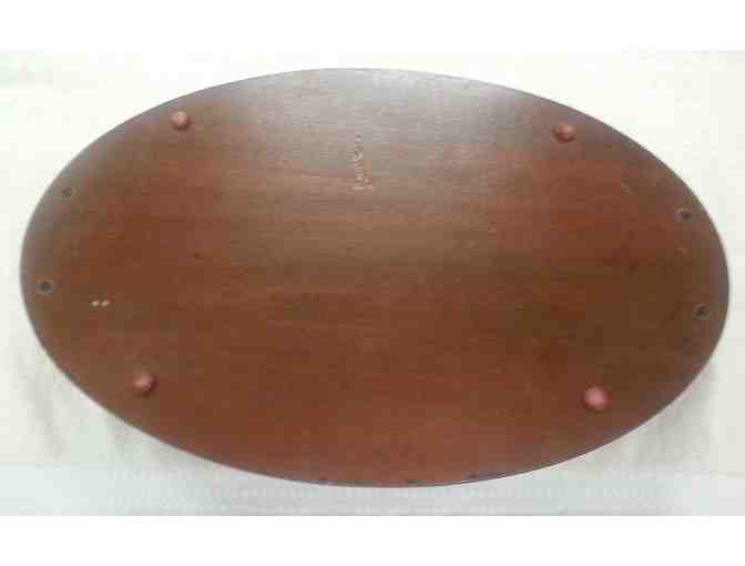 Mahogany Serving Tray - Antique-Inlaid Wood Marquetry - Georgian Period
