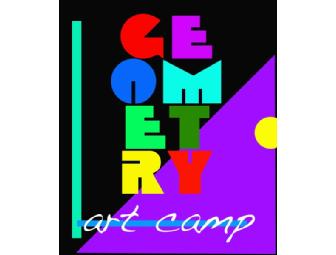 1 week of Geometry Art Camp - half day