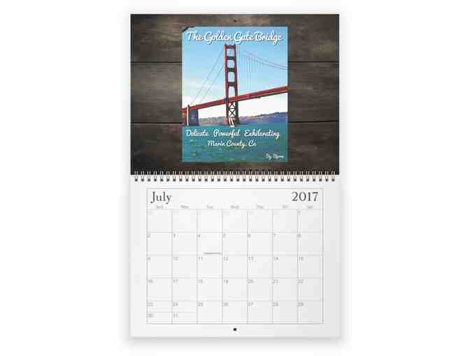 Korrell's 3rd Grade Marin County Parks Calendar