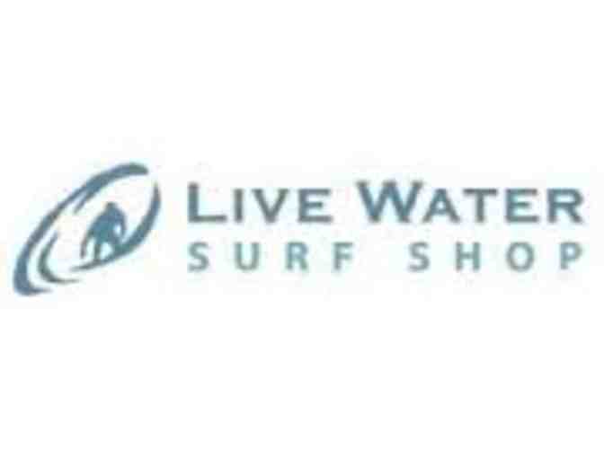 Live Water Surf Shop - $100 Gift Certificate