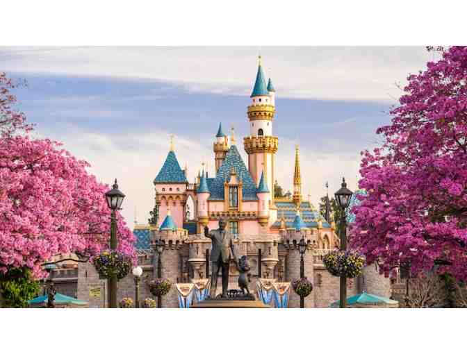 Disneyland Park & California Adventure Park ~ Four 1-Day Park Hopper Tickets