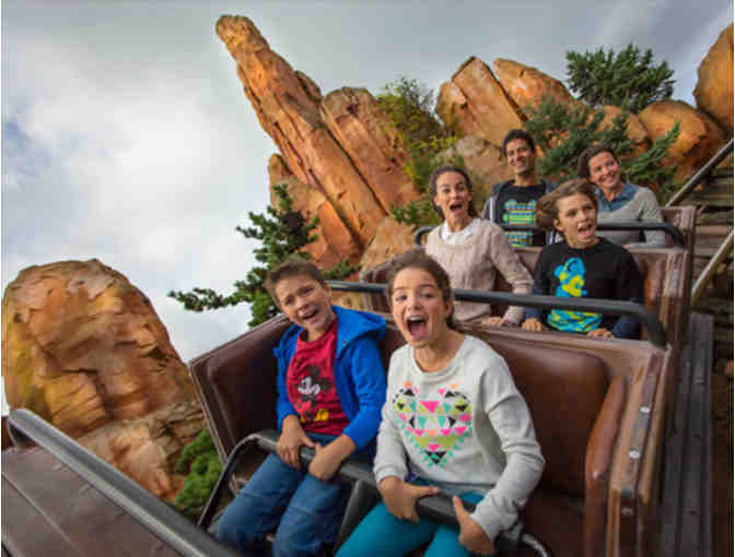 Disneyland Park & California Adventure Park ~ Four 1-Day Park Hopper Tickets