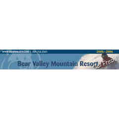 Bear Valley Mountain Resort
