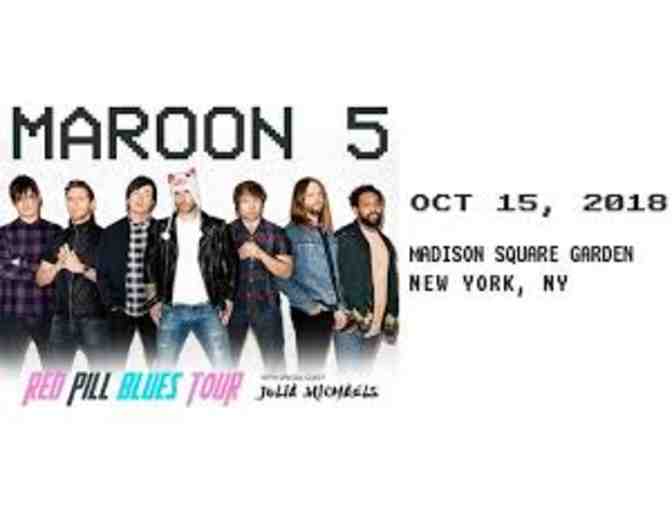 Maroon 5 Concert (6 tickets) in luxury suite! Red Pill Blues Concert Tour 10/15/18 NYC - Photo 1