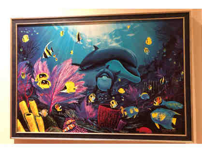Sea of Light limited edition lithograph by Wyland