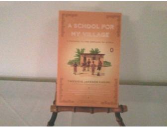 Autographed book, 'A School for my Village.'