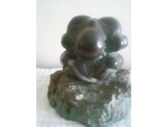 'Sorrow Monk' sculpture by Peter J. Romano