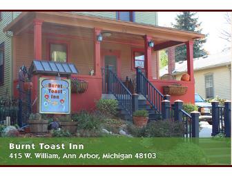 One-Night stay at Burnt Toast Inn and $50 Gift Certificate for Pacific Rim Restaurant