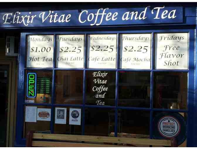 Massage or Foot Reflexology Session at the RelaxStation and $60 from Elixir Vitae Coffee and Tea