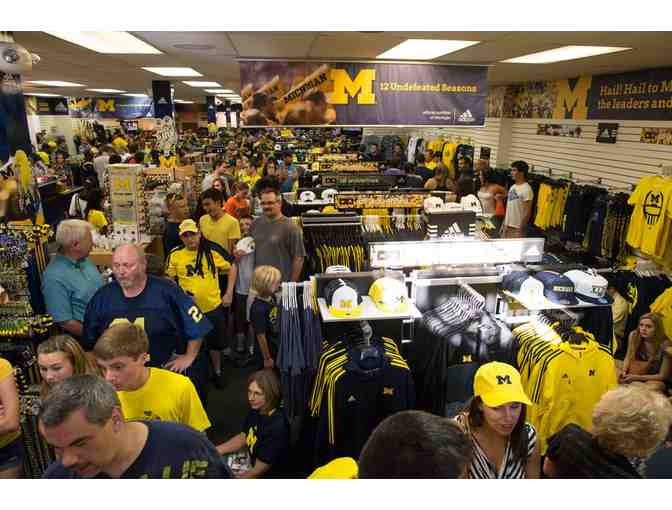 U-M Sports Fan Package: Three Autographed Books by John U. Bacon & $50 Gift Card for The M Den