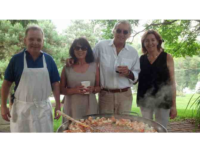 Authentic Paella Dinner for 12 Prepared by Gabriel Nunez and Eloisa Guerrero