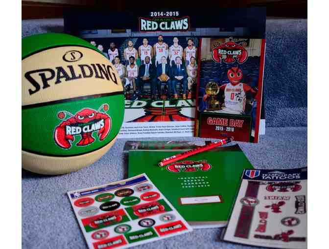 Maine Red Claws Basketball gift basket