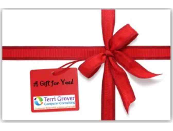 Terri Grover Computer Consultant gift certificate