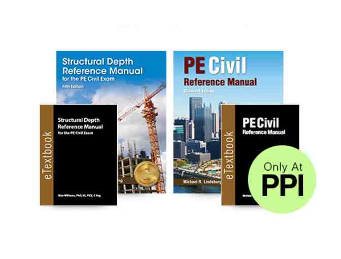 Book Bundle for Professional Licensing Exam Preparation by PPI