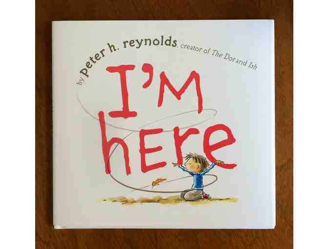 Original Illustration and Signed Book by Famous Children's Author Peter Reynolds