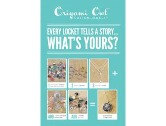 $50 Gift Certificate to Origami Owl for Custom Pendant & Necklace