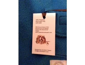 Small Dog Coat with Zebra Collar