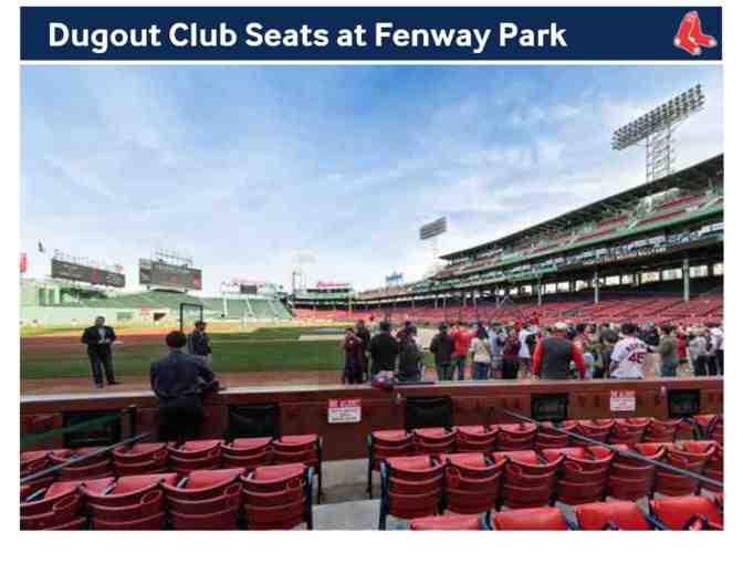Red Sox Up-Close & Personal - 1st Row Dugout Seats - Two (2) Tickets