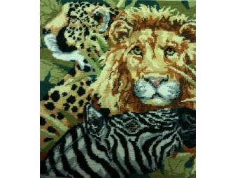 Jungle Needlepoint Tapestry