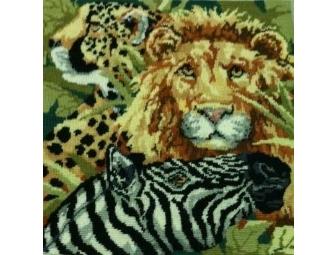 Jungle Needlepoint Tapestry