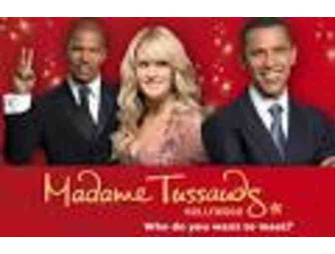 Four (4) Admission tickets to Madame Tussauds Hollywood