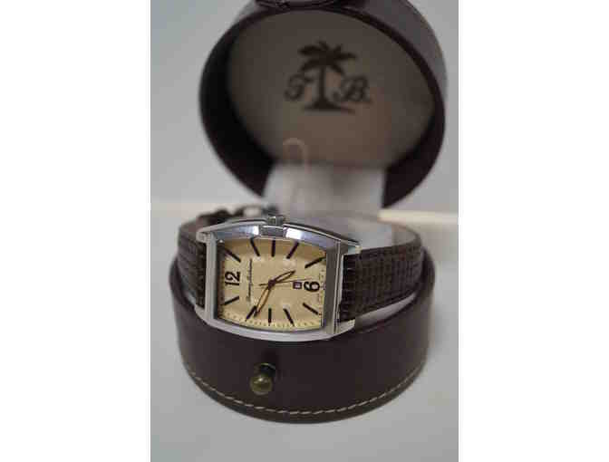 Tommy Bahama Island Heritage Stainless Steel Mens Watch -  ($250 value)