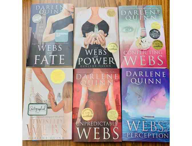 6 book Webs series by author Darlene Quinn