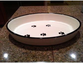 Hand Painted Casserole Dish