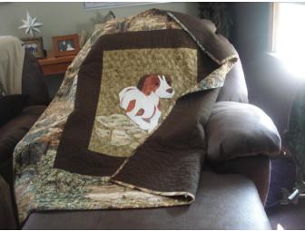Hunting Brittany Quilt