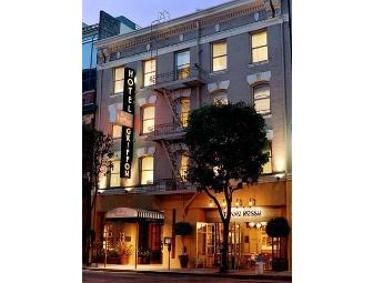 2 NIGHTS - HOTEL GRIFFON Downtown SF on the Embarcadero Waterfront/ Ferry Building!!