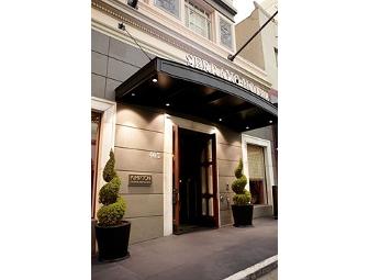 A Night of Classic Luxury in Downtown San Francisco's Serrano Hotel!