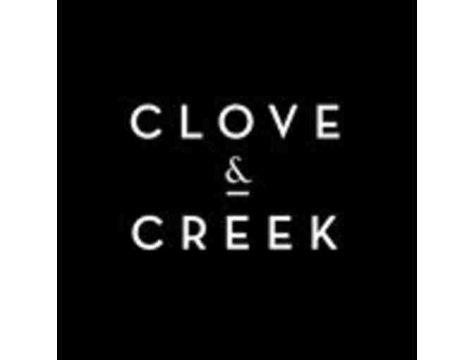 $30 Gift Card to Clove & Creek in Kingston, NY