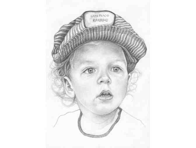 Commissioned Illustration of Your Child or Pet by Robert Davies - Photo 1