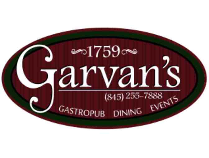 $80 Gift Certificate for Garvan's in New Paltz, NY