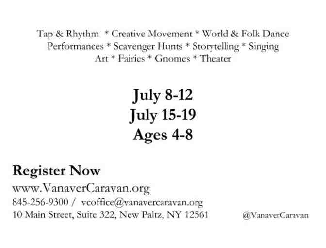 1 week of CaravanKids Week Summer Workshop