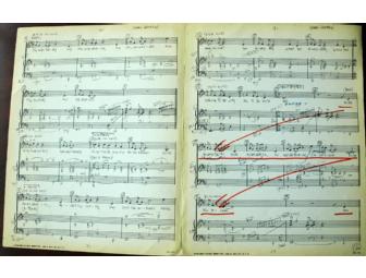 Sheet music from the original Broadway run of Company