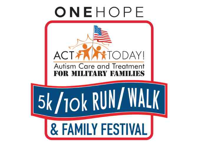 Pair of Registrations for 2018 ONEHOPE ACT Today for Military Families 5K in San Diego - Photo 1