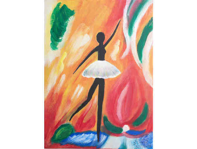 Original Painting by Ihab Sooda - Ballerina