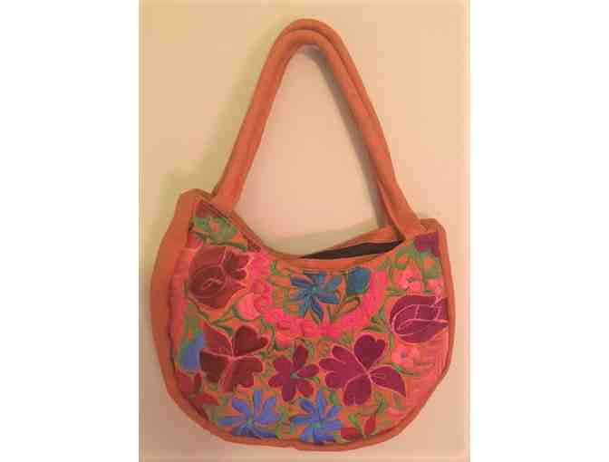 Hand Embroidered Purse From the Yucatan 1