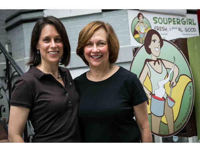 Soup Swap with special guest--Marilyn Polon, partner and cook for Soupergirl
