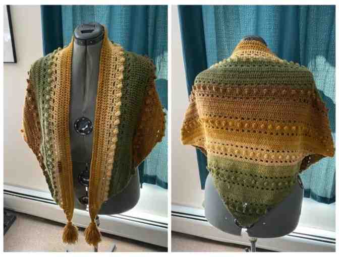 Crochet Shawl by Rose Caron