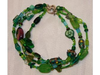 Hand-Crafted Jade Jewelry Set