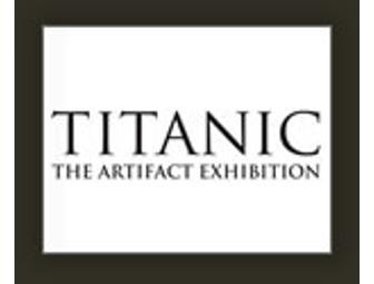 Titanic: The Artifact Exhibition at Luxor - (4) Passes and Souvenir Book