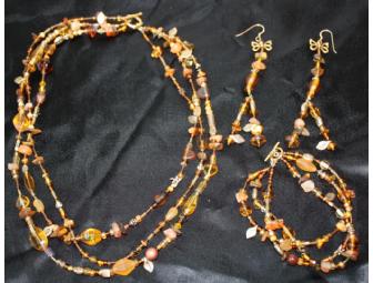 Handmade Jewelry Set- 3 Piece