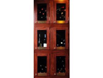 Wine Locker at Morton's Steakhouse and 24 Bottles of Wine