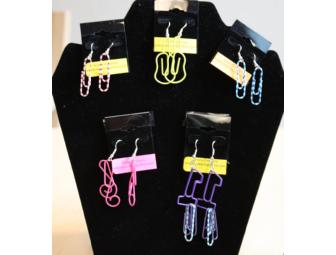 Earring Sets (5) and Bracelet- Ariel's Creations