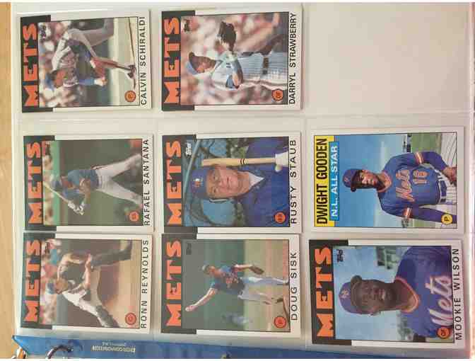 1986 NY Mets Baseball Cards