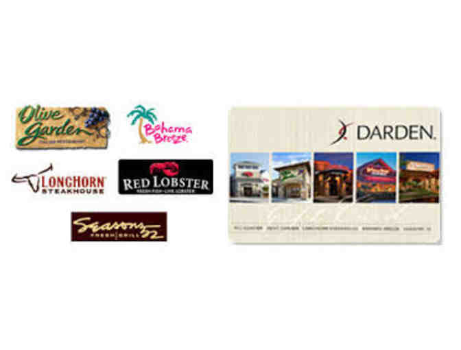 $25 Gift Card to any Darden Restaurant (Click to see what they are!)