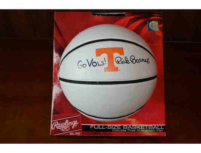 Pair of University of Tennessee Basketballs Signed by Men's and Women's Coaches